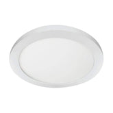 Commercial Electric 11 in. 12.5-Watt Dimmable White Integrated LED Edge-Lit Round Flat Panel Ceiling Flushmount with Col - Like New